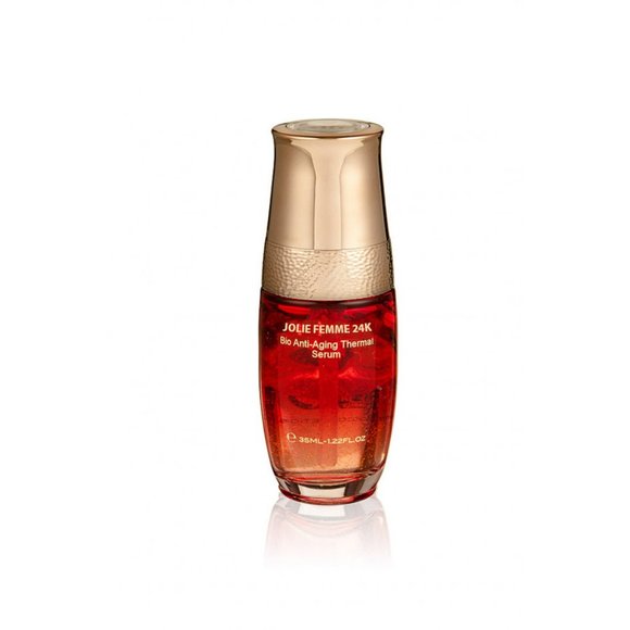 NIB Jolie Femme 24K Bio Anti-Aging Thermal Serum 35ml, Similar to Donna Bella - Picture 1 of 7